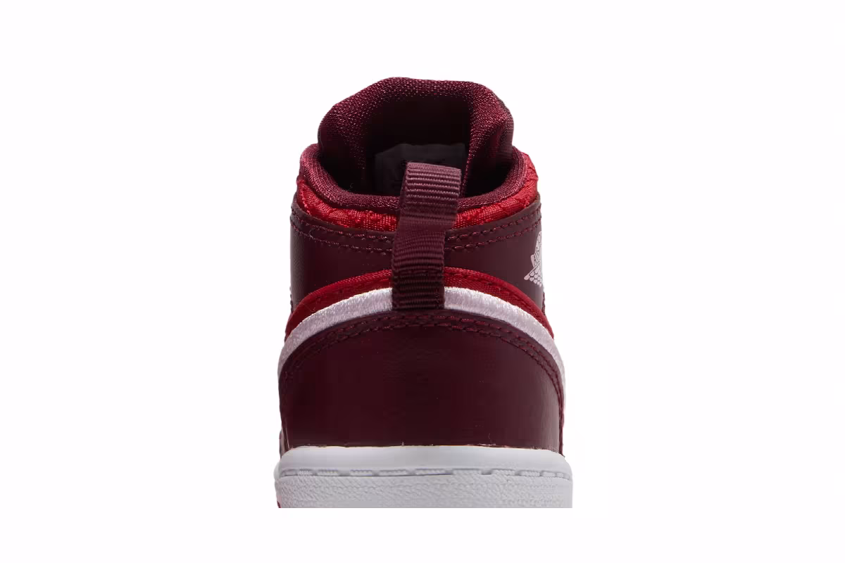 Air Jordan 1 Mid SE TD Red Quilted, view 8
