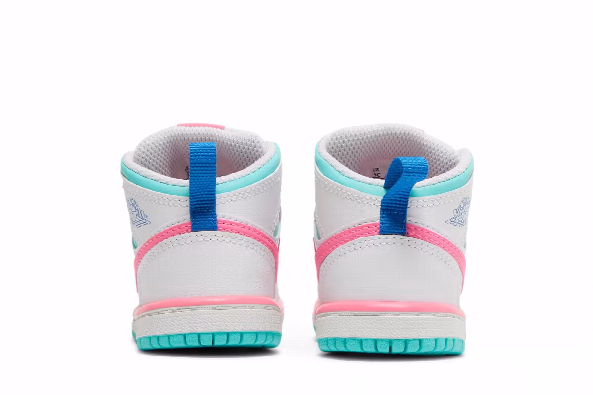 Air Jordan 1 Mid TD Digital Pink, view 7