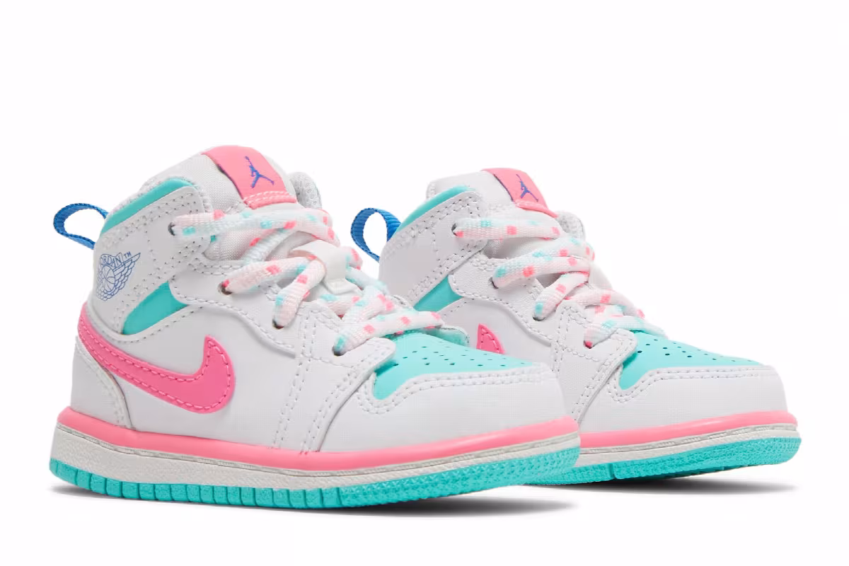 Air Jordan 1 Mid TD Digital Pink, view 9