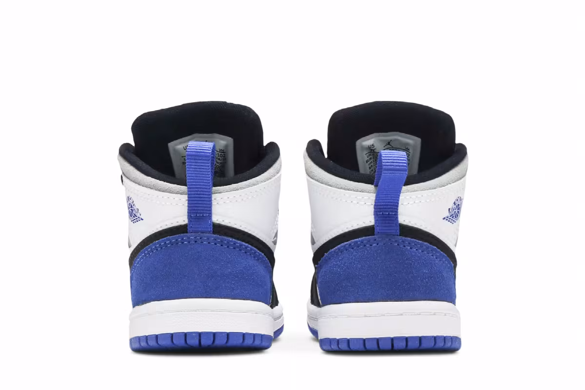 Air Jordan 1 Mid SE TD Royal Black Toe, view 7