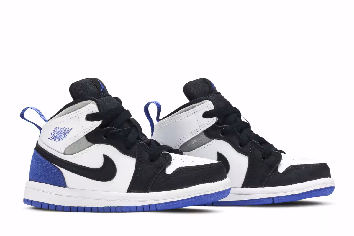 Air Jordan 1 Mid SE TD Royal Black Toe, view 9