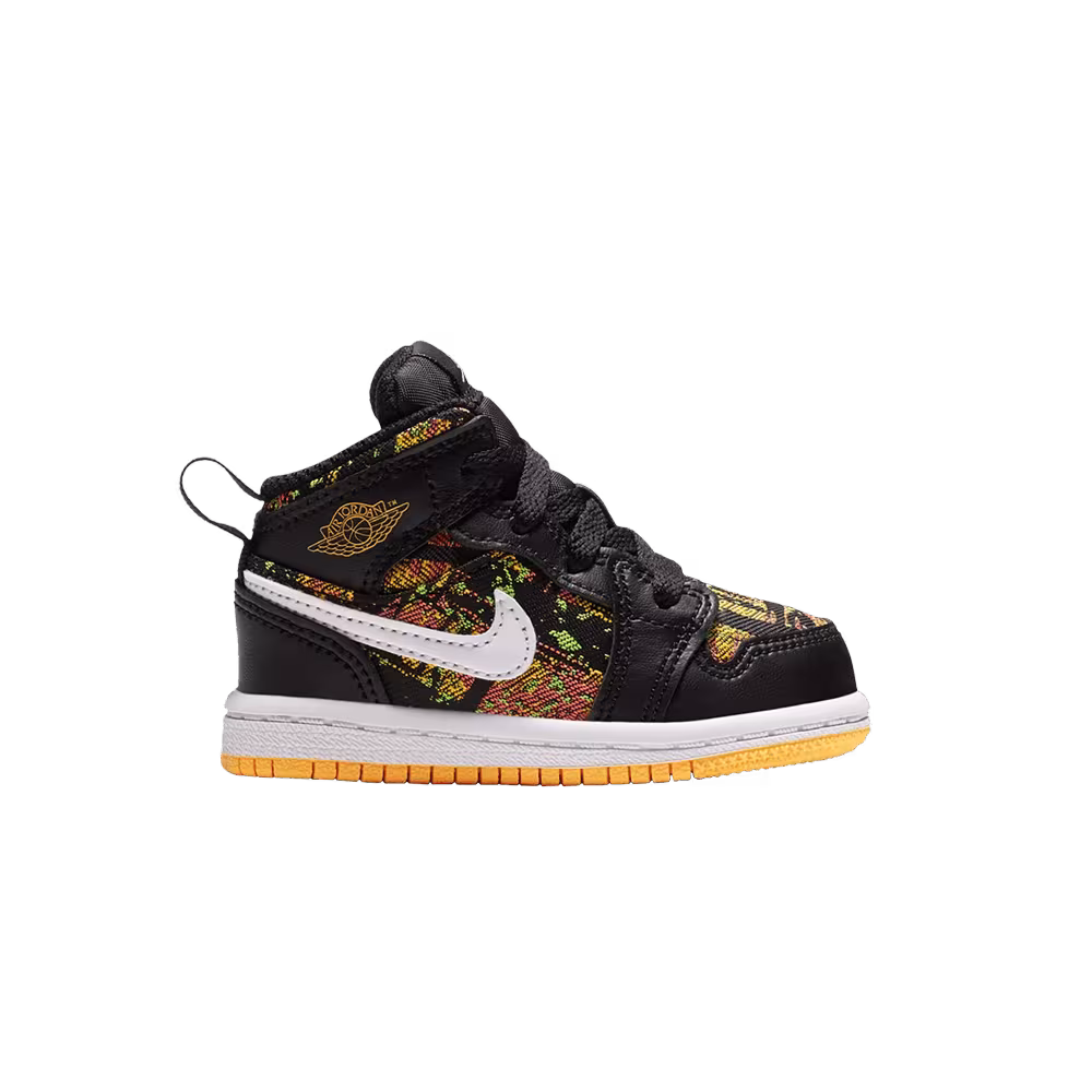 Air Jordan 1 Mid GT Black Laser Orange