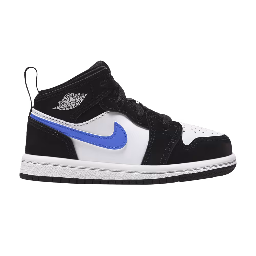 Air Jordan 1 Mid TD Black Racer Blue