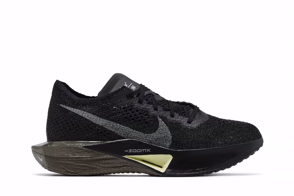 Nike ZoomX VaporFly Next% 3 Black Olive Aura, view 2