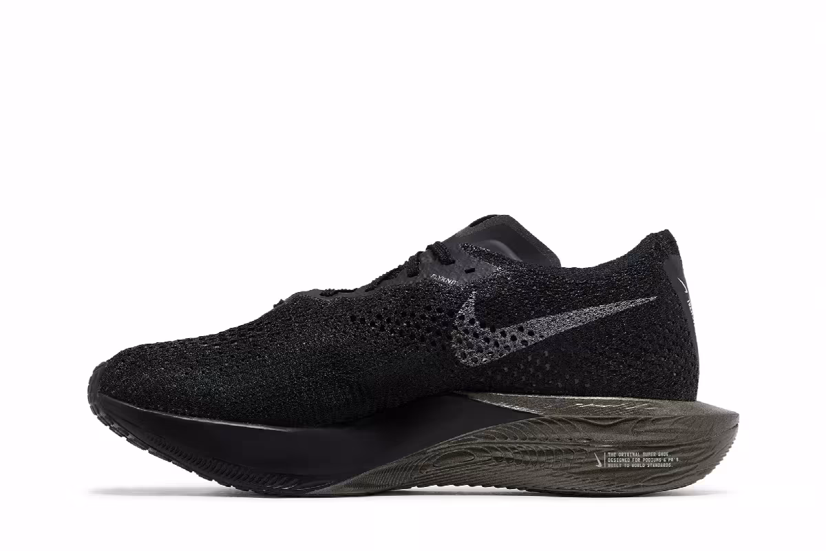 Nike ZoomX VaporFly Next% 3 Black Olive Aura, view 4