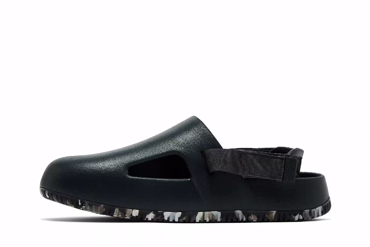 Nike Calm Mule Dark Smoke Grey, view 4