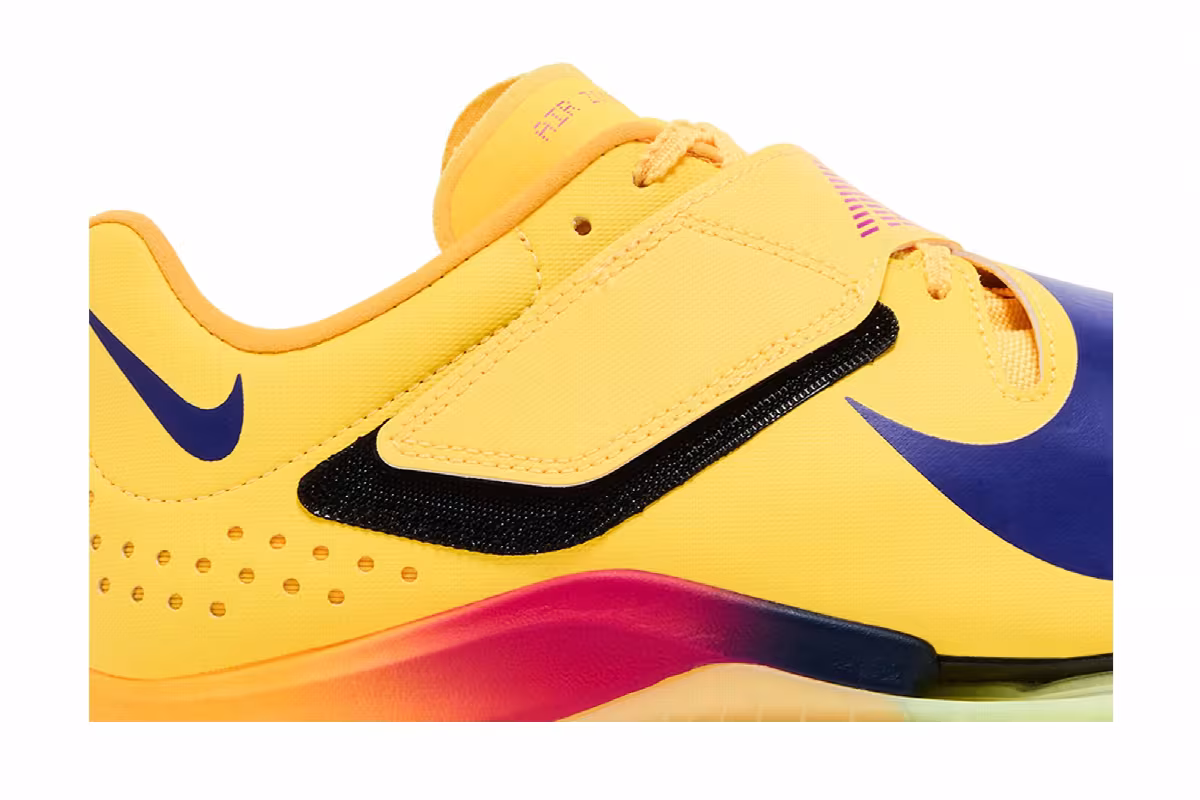 Nike Zoom Long Jump Elite Citron Pulse, view 3