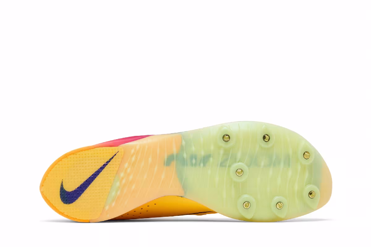 Nike Zoom Long Jump Elite Citron Pulse, view 5