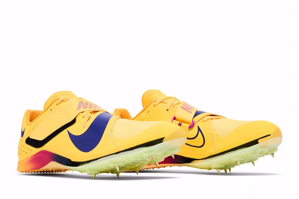 Nike Zoom Long Jump Elite Citron Pulse, view 9