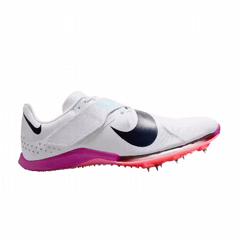 Nike Long Jump Elite 'White/Bright Crimson/Obsidian'