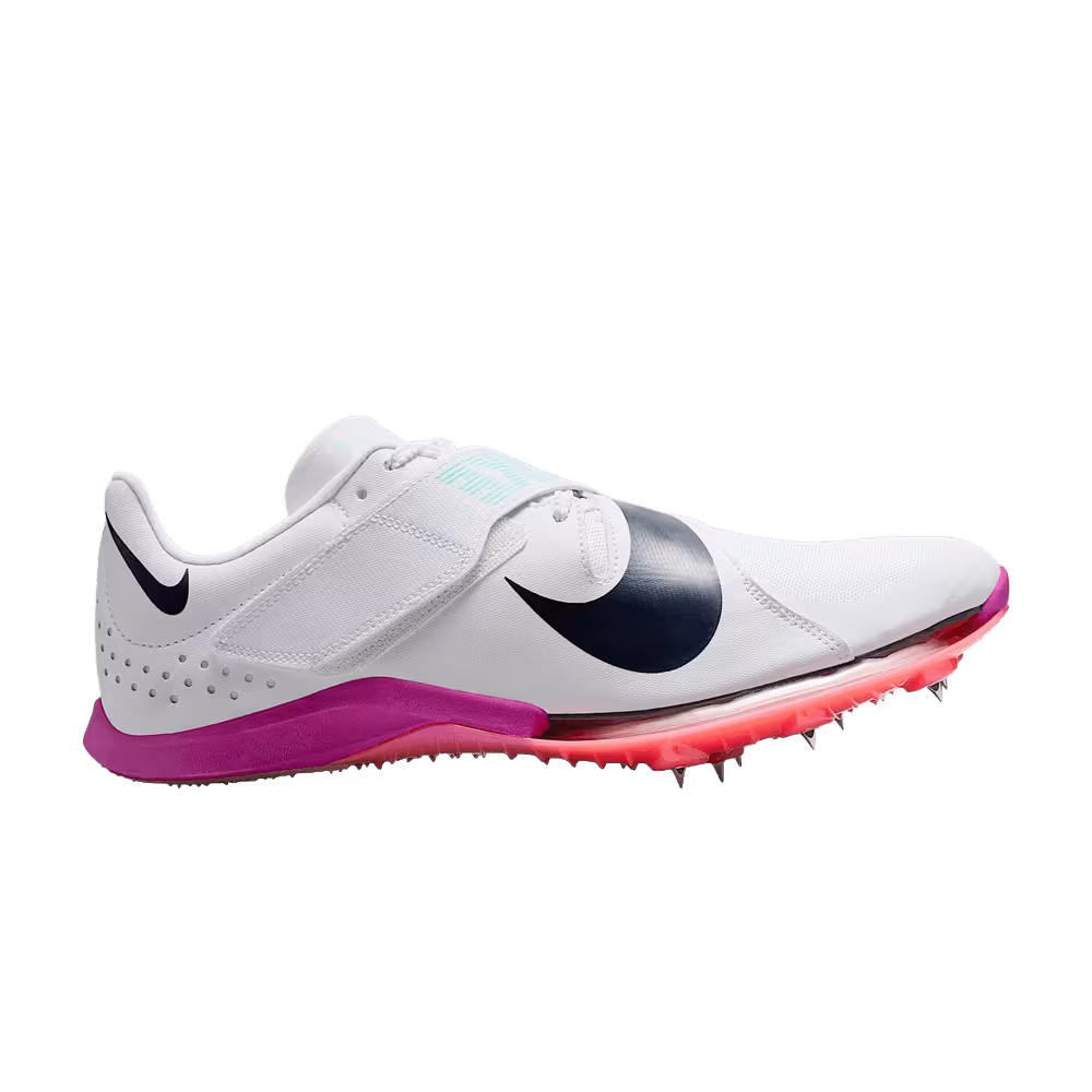 Nike Long Jump Elite White/Bright Crimson/Obsidian