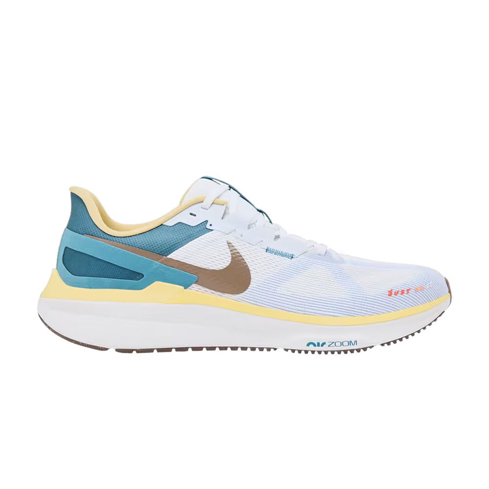 Nike Air Zoom Structure 25 Summit White Mink Brown