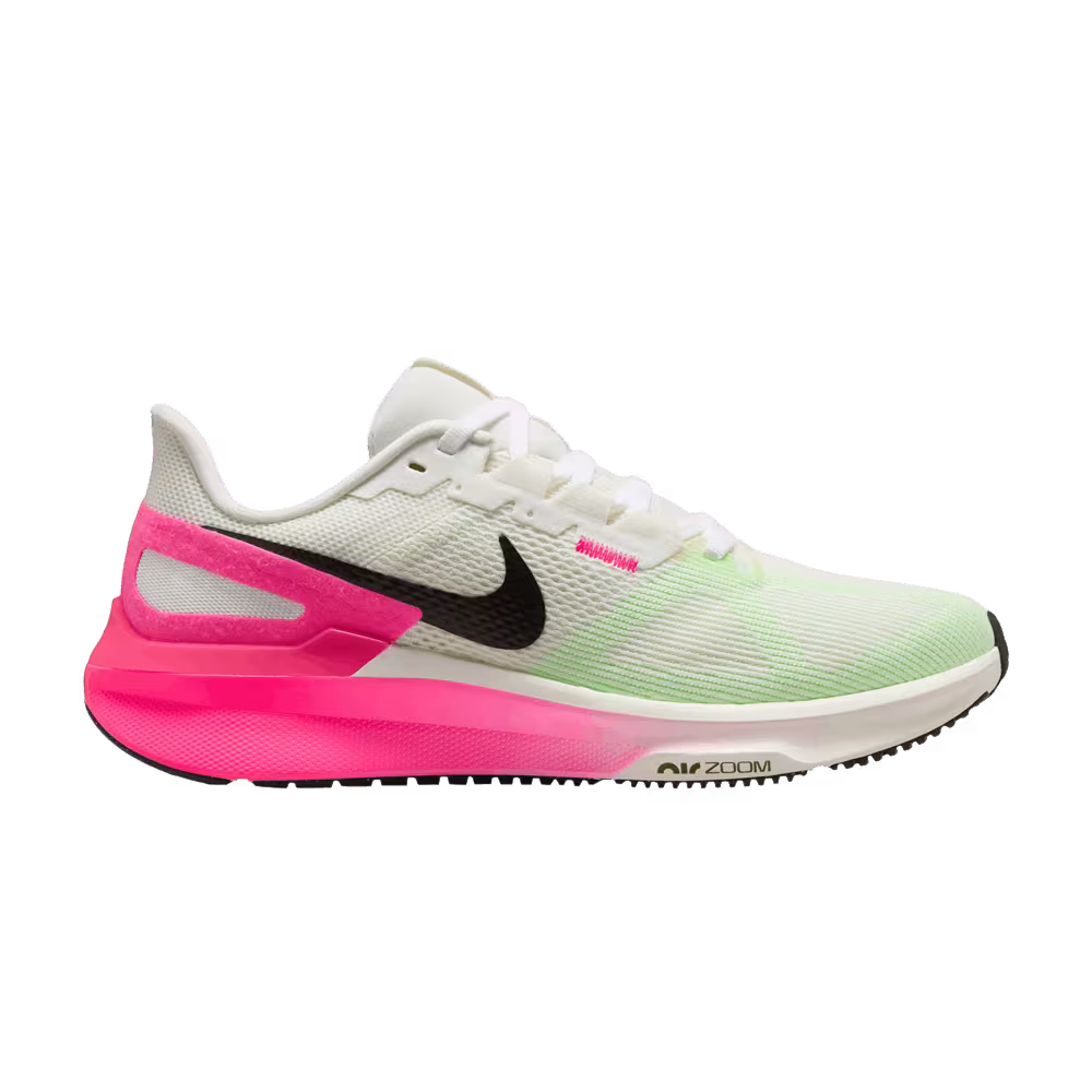 Nike Women's Air Zoom Structure 25 Sail Hyper Pink