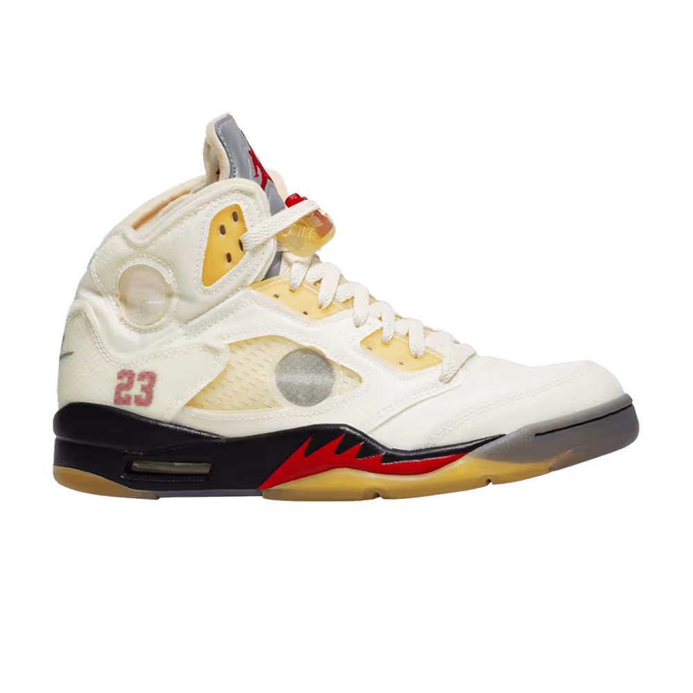 Off-White x Air Jordan 5 SP Sail