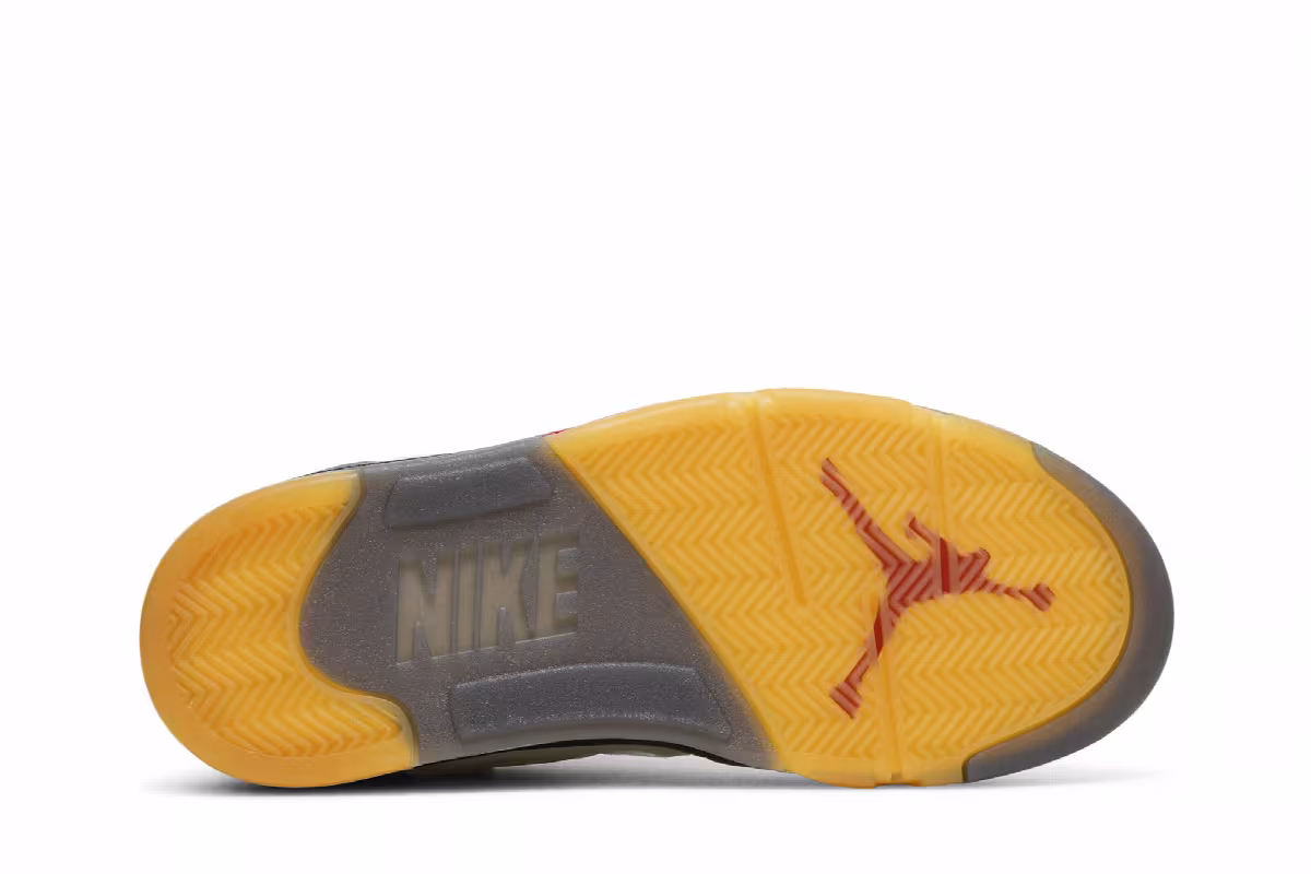 Off-White x Air Jordan 5 SP Sail, view 5