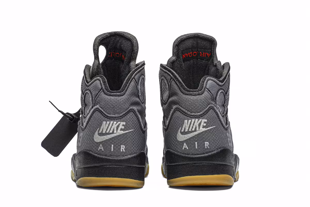 Off-White x Air Jordan 5 SP Muslin, view 7