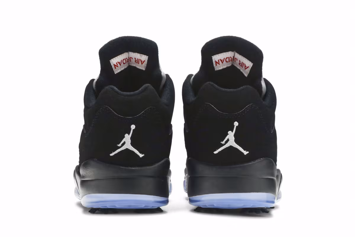 Air Jordan 5 Low Golf Black Metallic, view 7