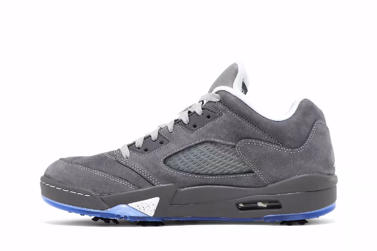 Air Jordan 5 Low Golf Wolf Grey, view 4