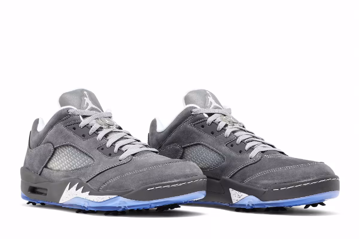 Air Jordan 5 Low Golf Wolf Grey, view 9