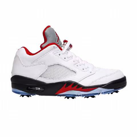 Air Jordan 5 Low Golf 'White Fire Red'