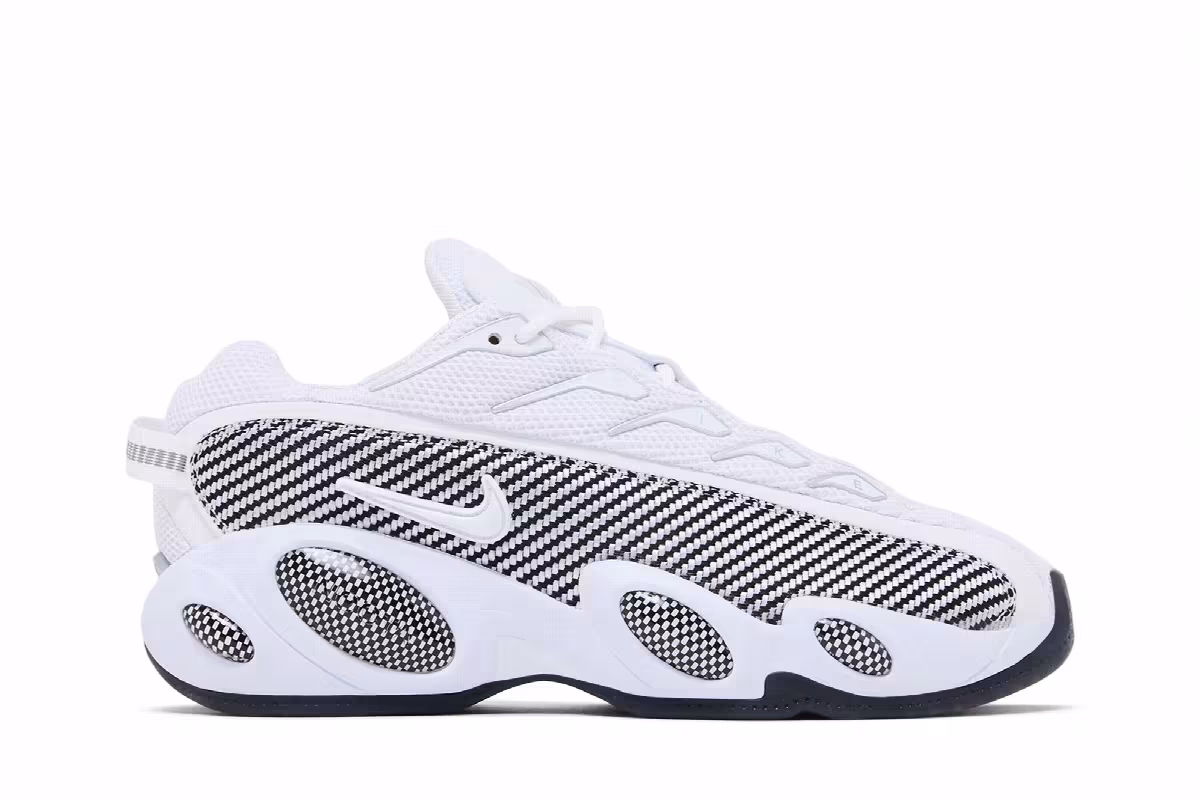 NOCTA x Nike Glide White Black, view 2