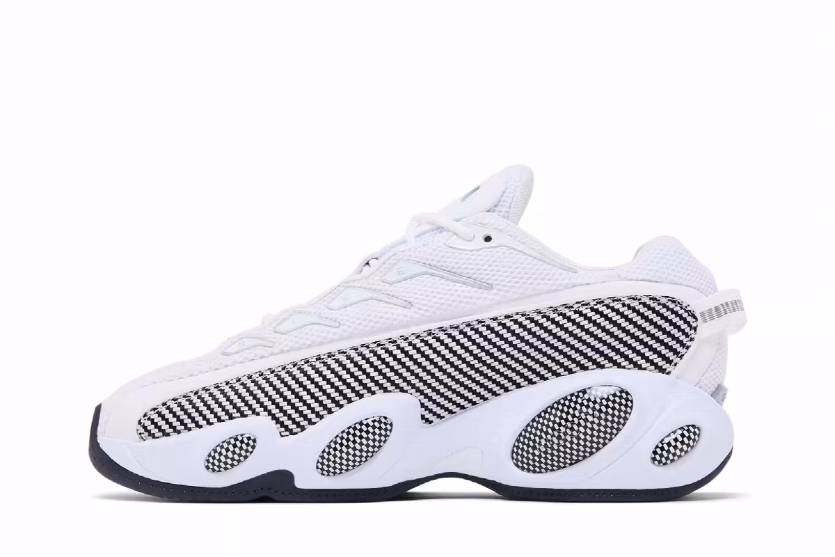 NOCTA x Nike Glide White Black, view 4