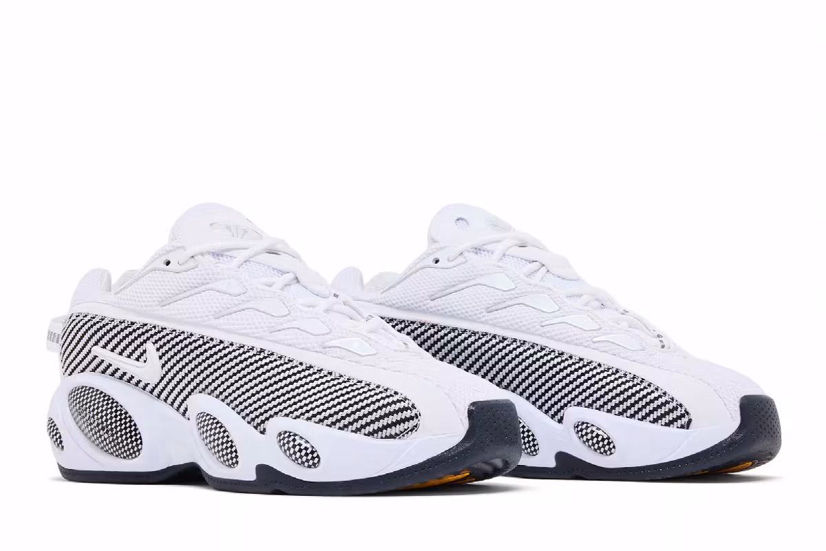 NOCTA x Nike Glide White Black, view 9