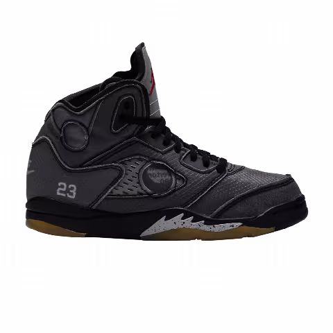 Off-White x Air Jordan 5 Retro SP PS 'Muslin'