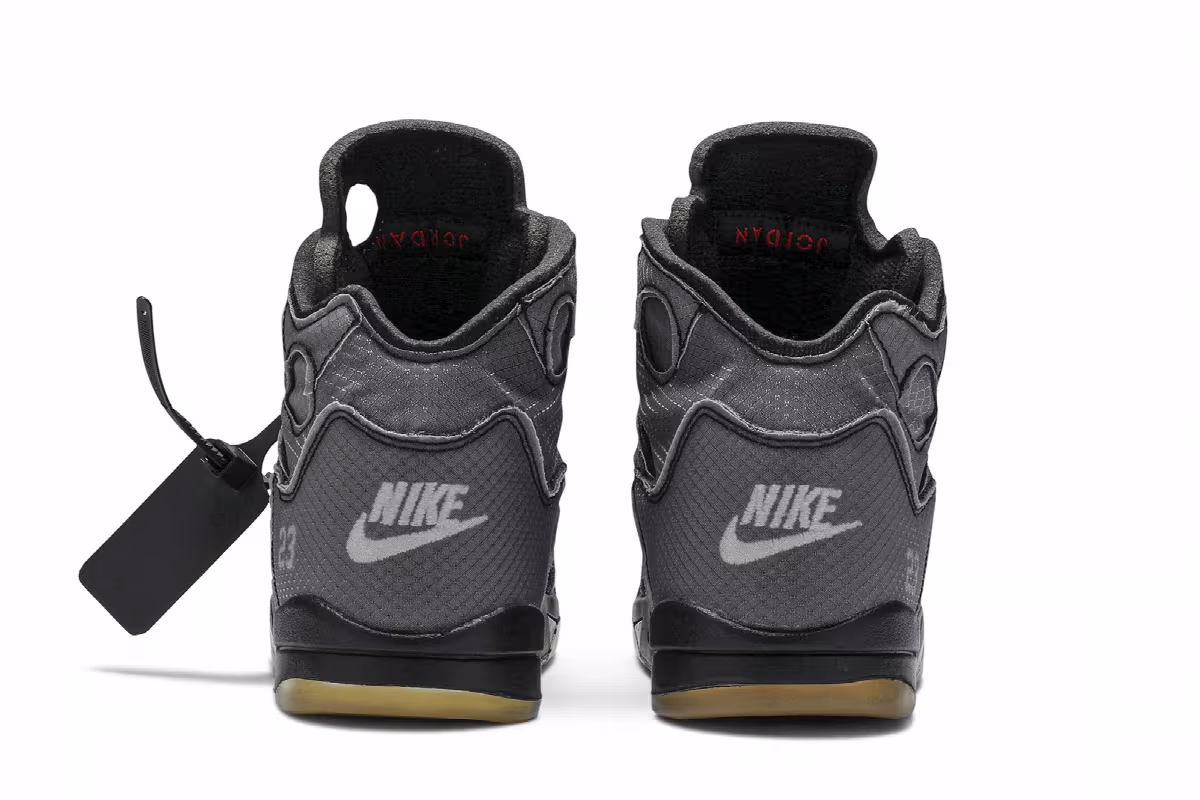 Off-White x Air Jordan 5 SP PS Muslin, view 7