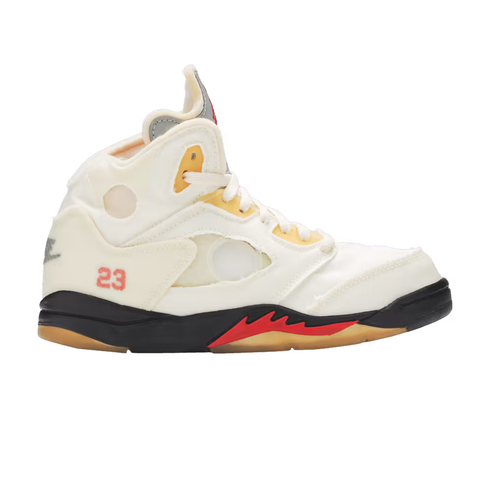 Off-White x Air Jordan 5 SP PS Sail