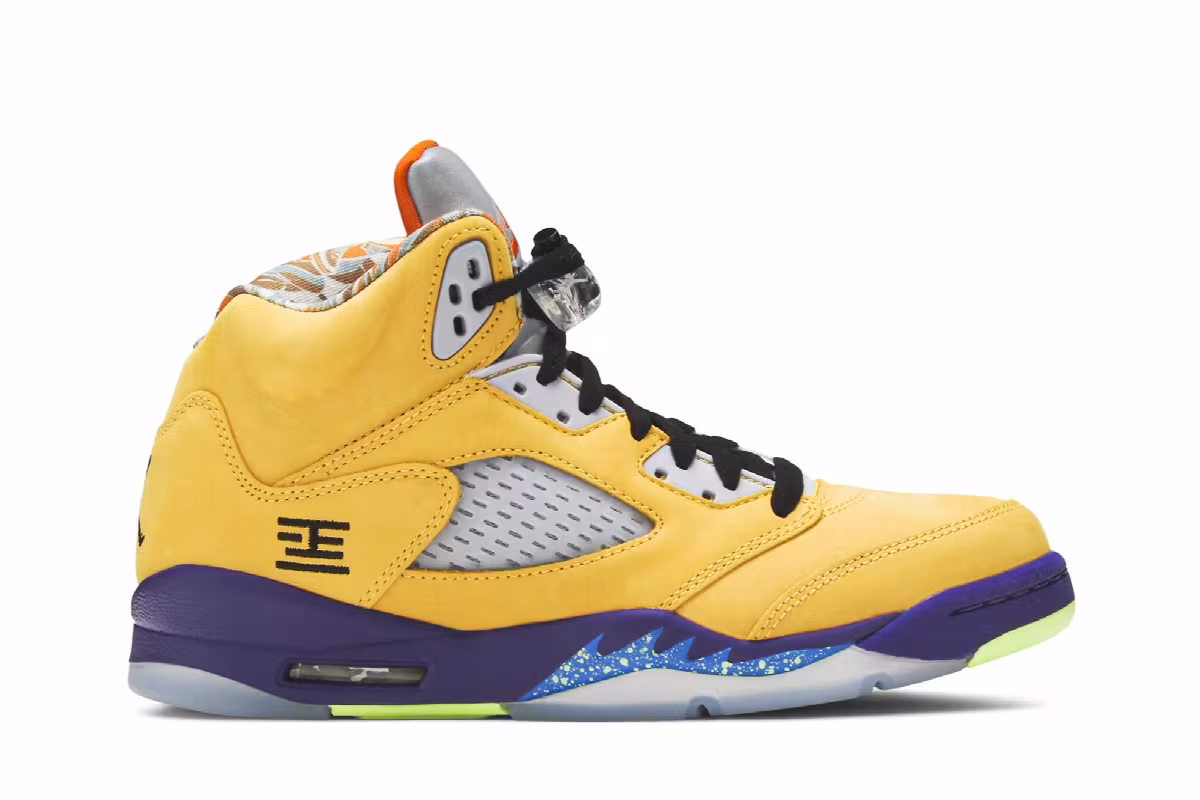Air Jordan 5 SE GS What The, view 2