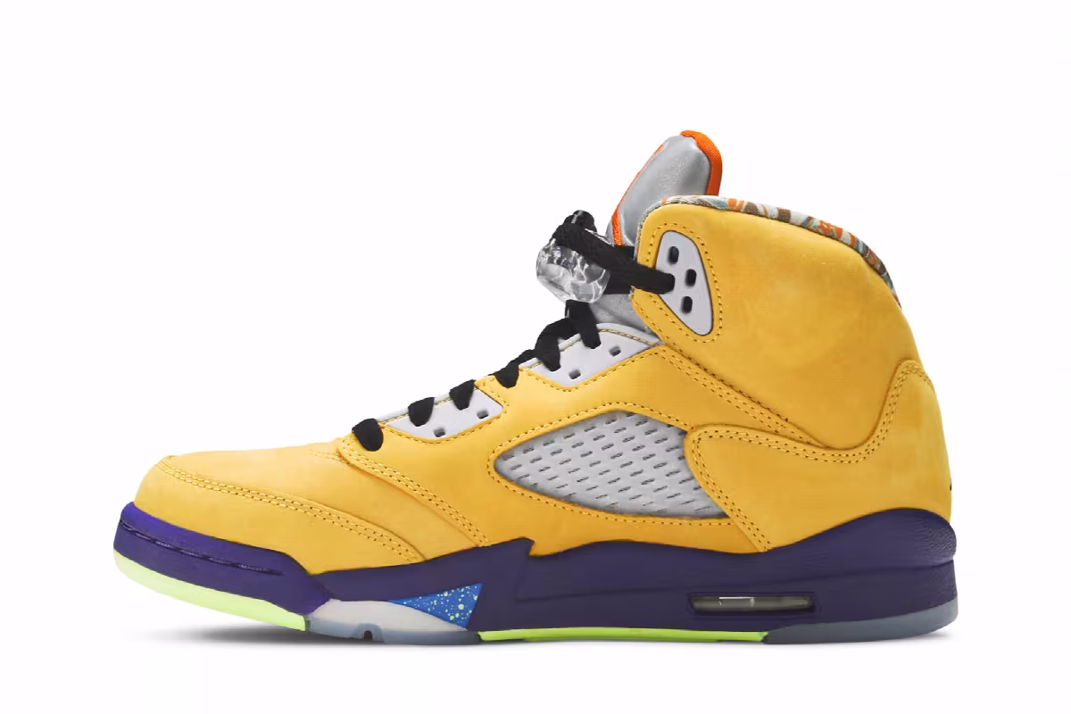 Air Jordan 5 SE GS What The, view 4