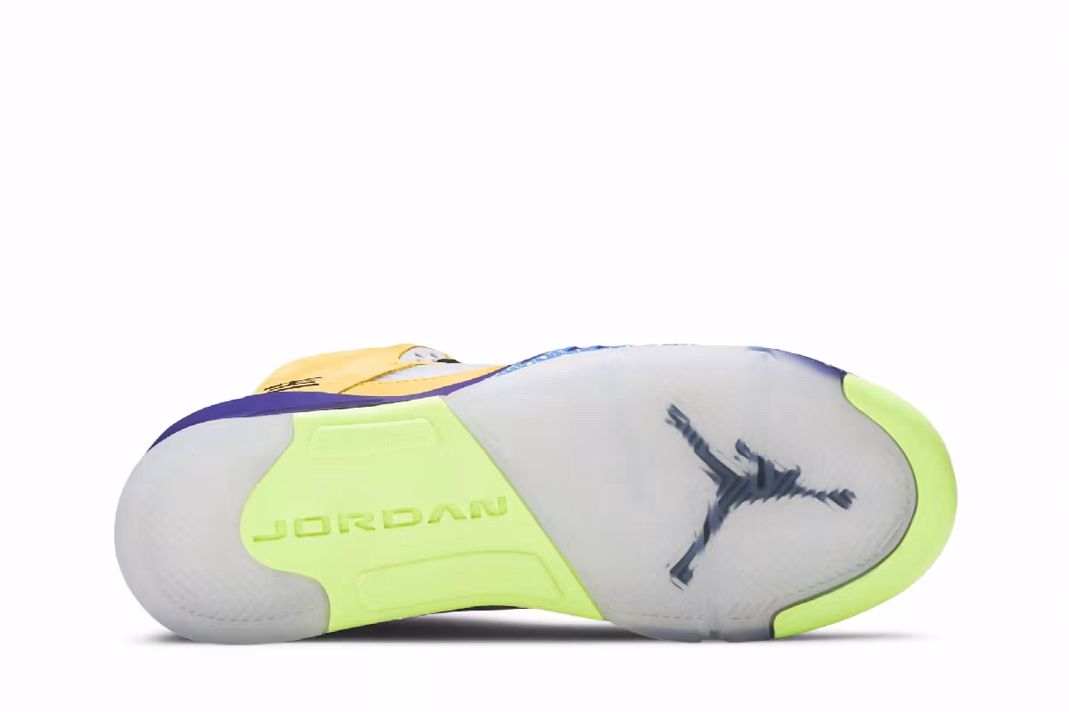 Air Jordan 5 SE GS What The, view 5