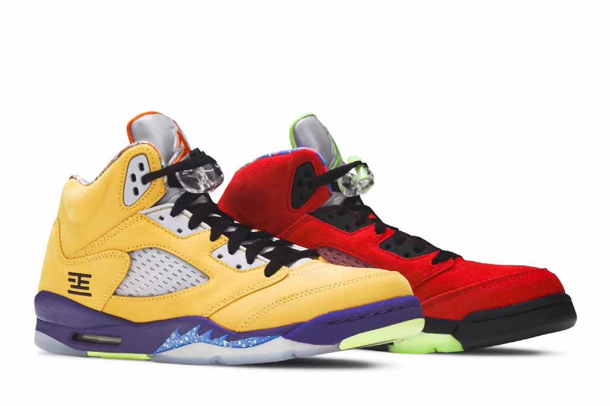 Air Jordan 5 SE GS What The, view 9