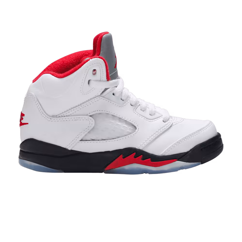 Air Jordan 5 PS White Fire Red 2020