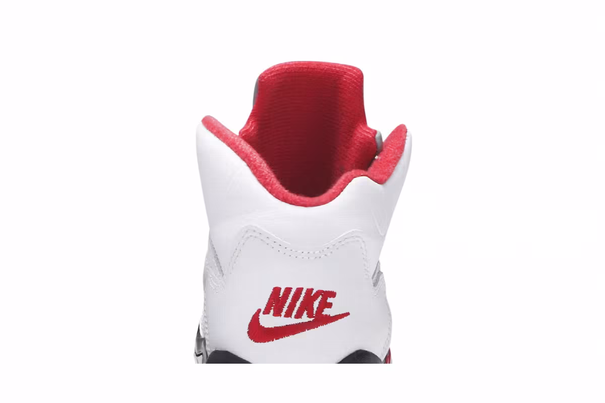 Air Jordan 5 PS White Fire Red 2020, view 8