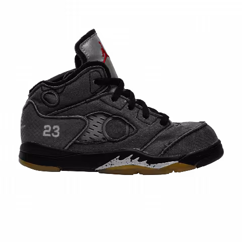 Off-White x Air Jordan 5 Retro SP TD 'Muslin'