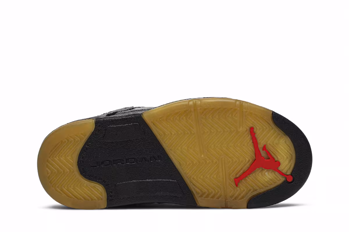 Off-White x Air Jordan 5 SP TD Muslin, view 5