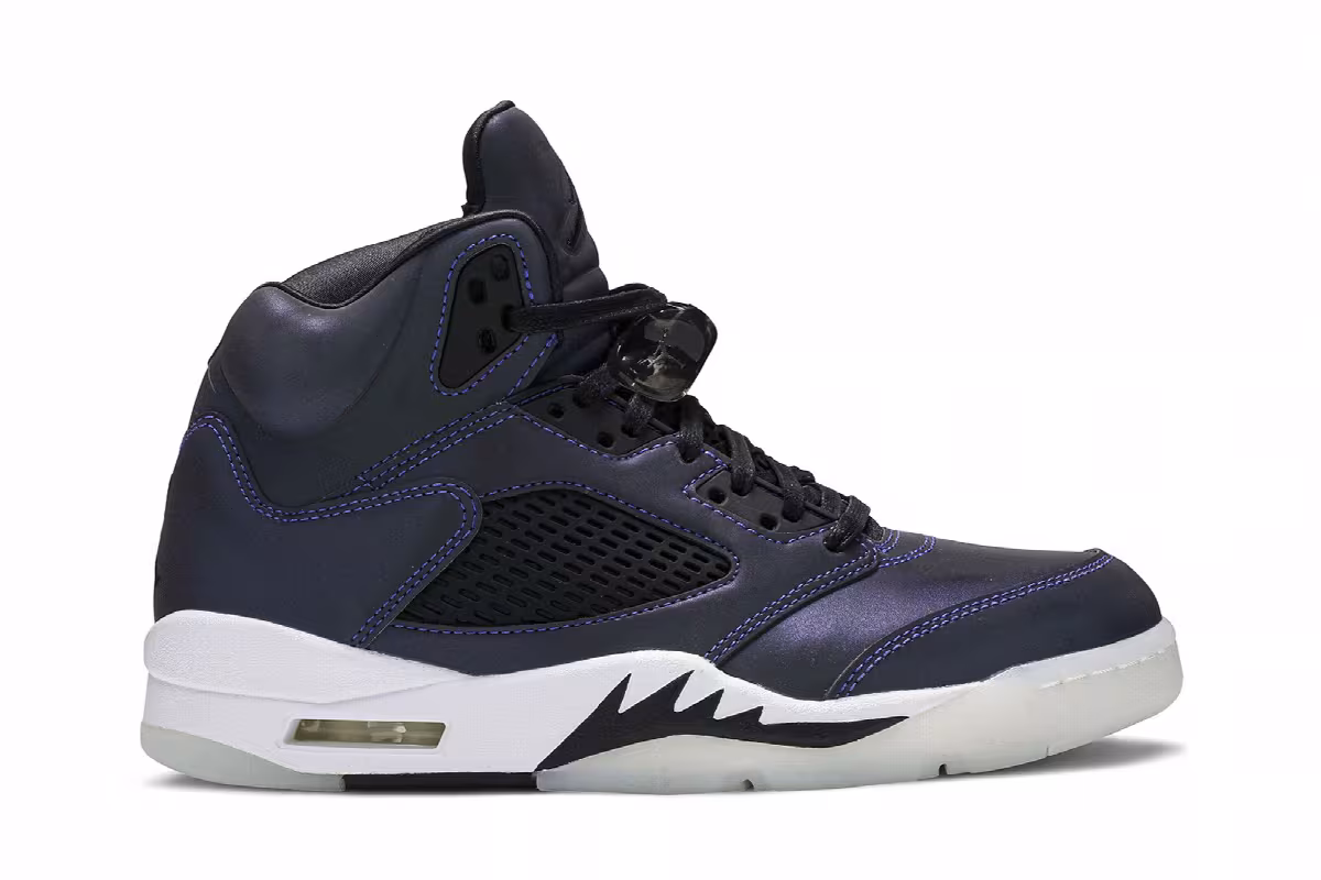 Women's Air Jordan 5 Oil Grey, view 2