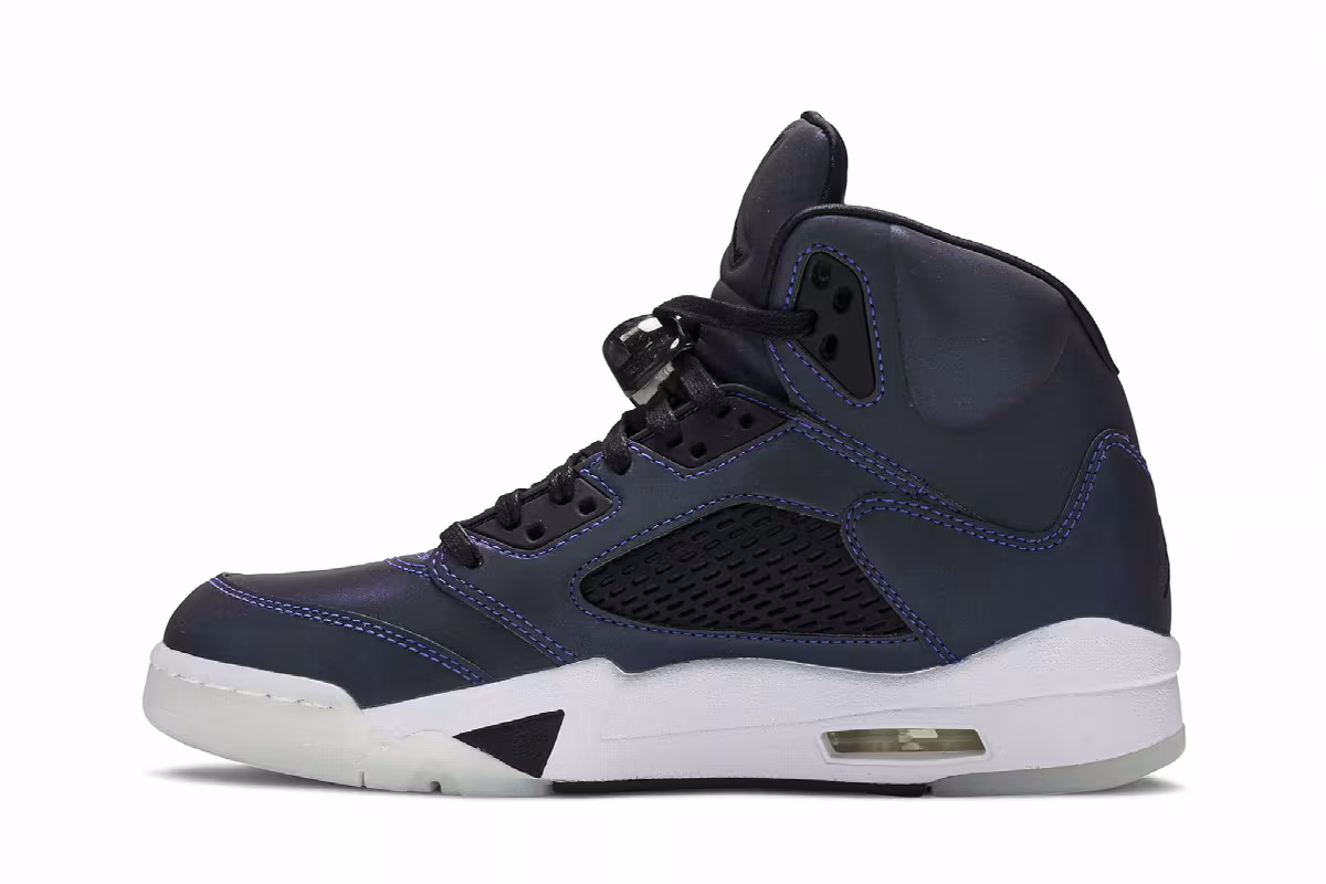 Women's Air Jordan 5 Oil Grey, view 4