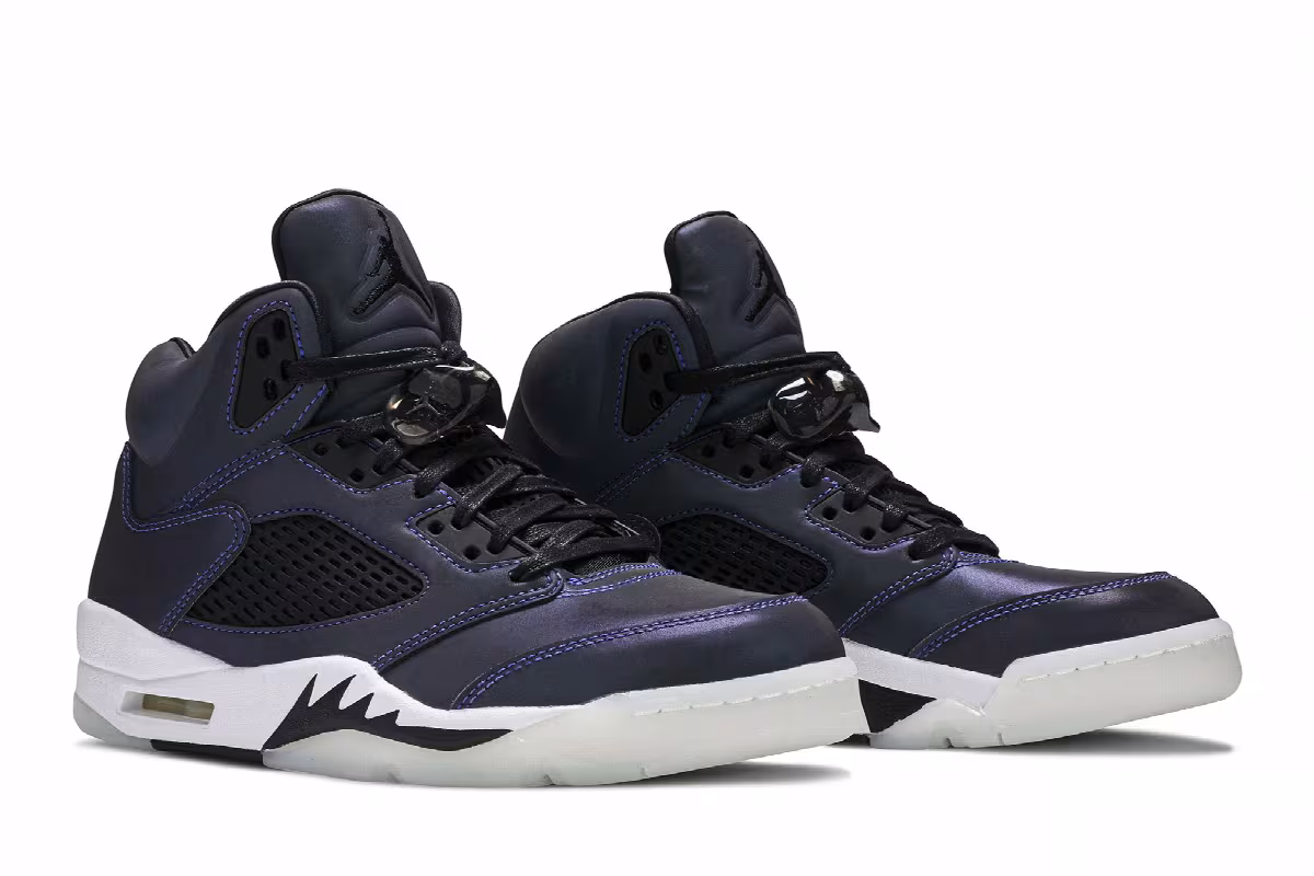 Women's Air Jordan 5 Oil Grey, view 9
