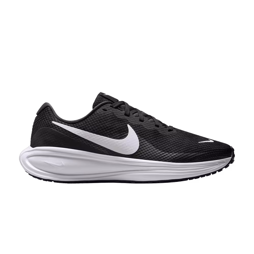 Nike Women's Revolution 8 Extra Wide Black White