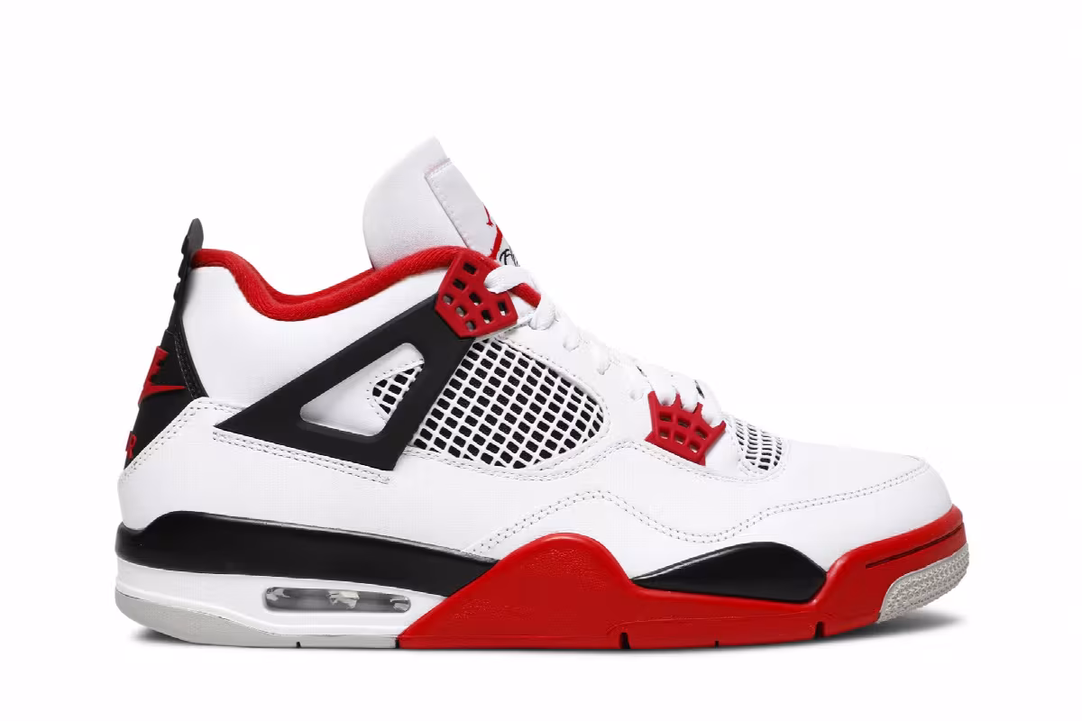 Air Jordan 4 OG Fire Red 2020, view 2