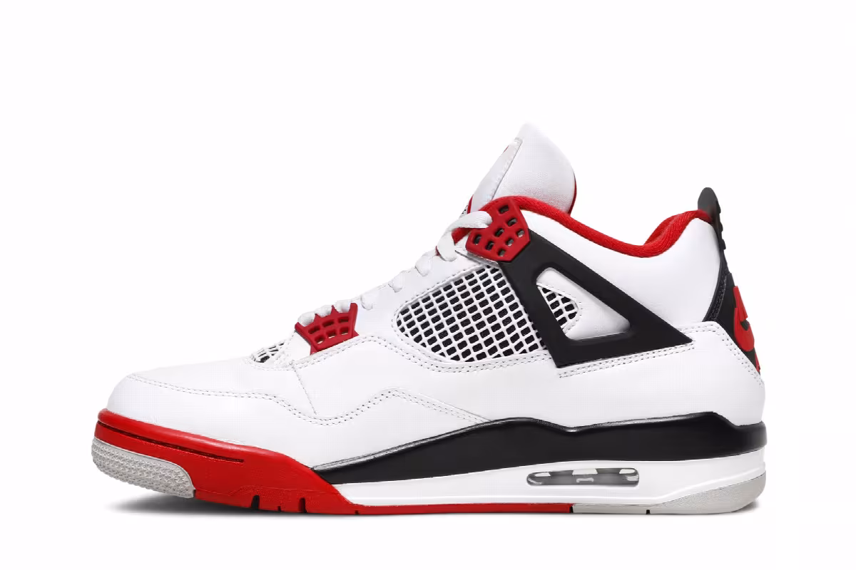 Air Jordan 4 OG Fire Red 2020, view 4