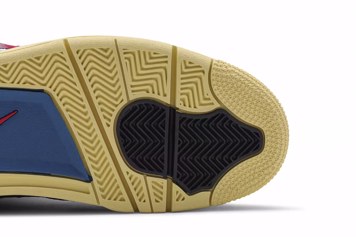 Union LA x Air Jordan 4 Off Noir, view 6