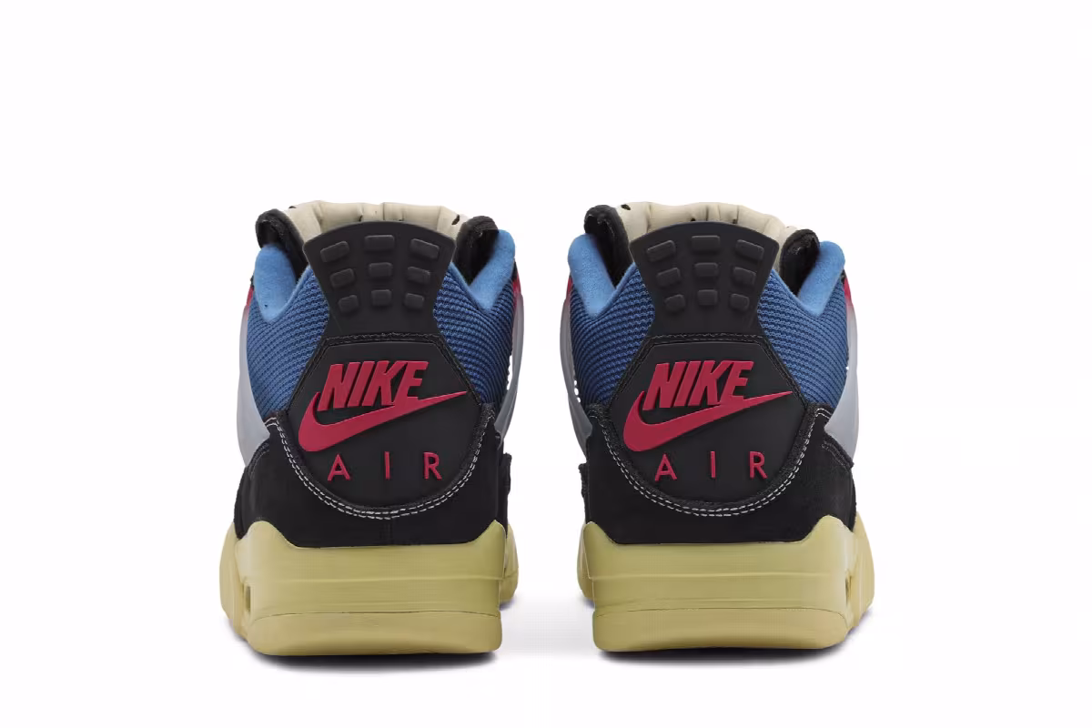 Union LA x Air Jordan 4 Off Noir, view 7