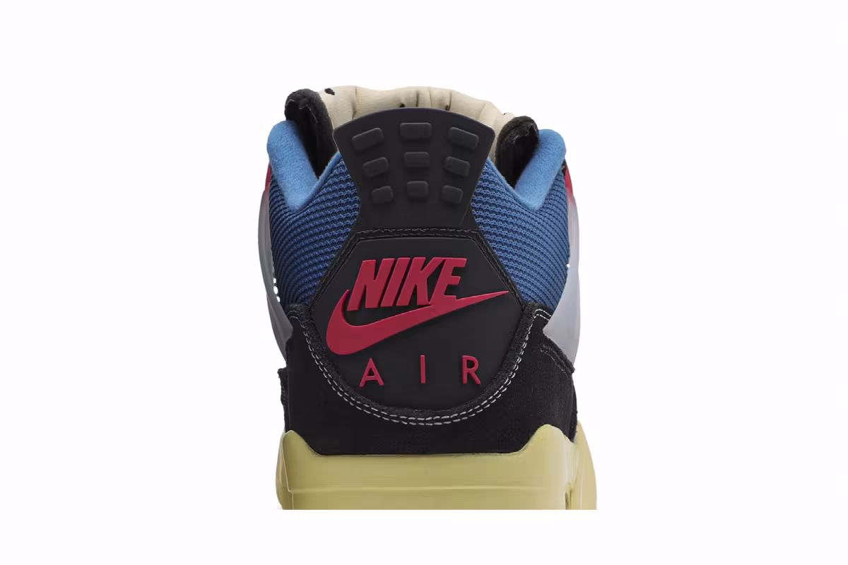 Union LA x Air Jordan 4 Off Noir, view 8