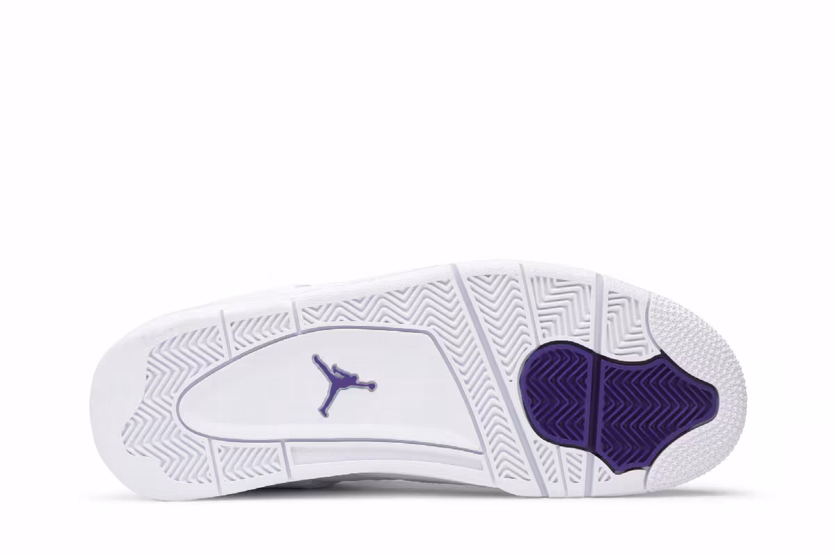 Air Jordan 4 Purple Metallic, view 5