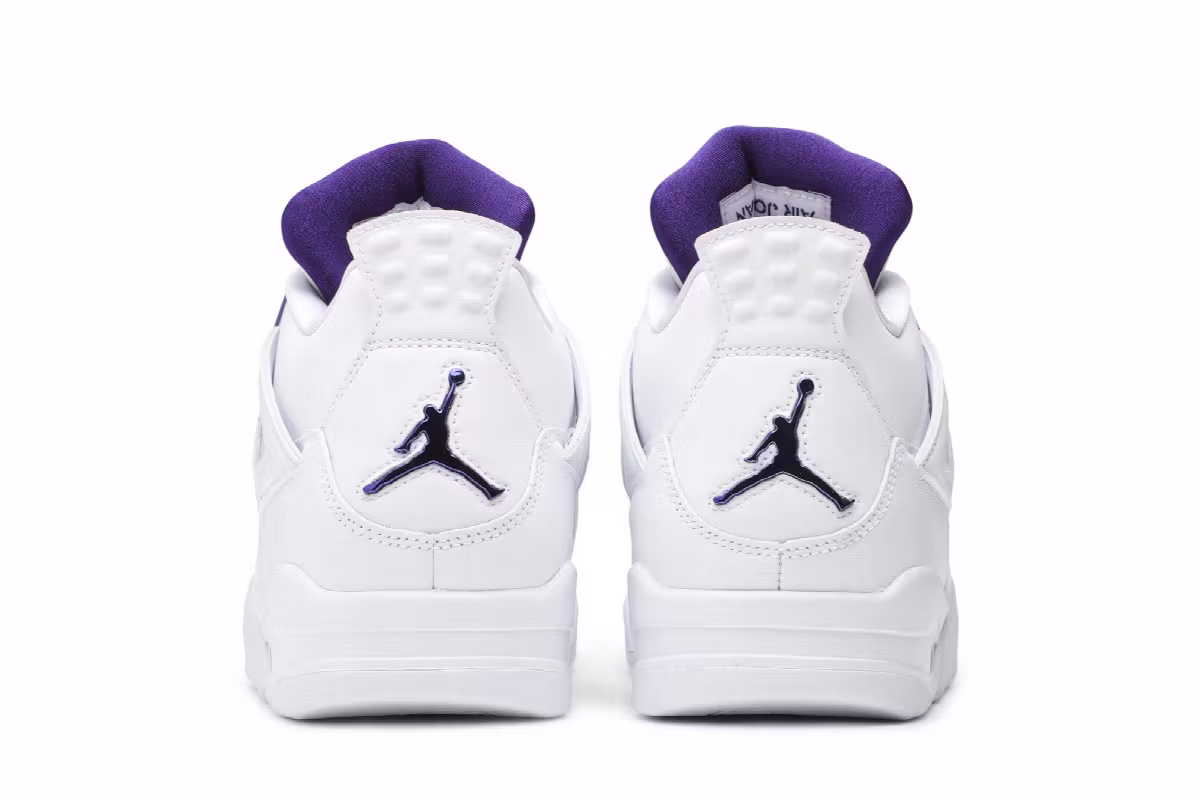 Air Jordan 4 Purple Metallic, view 7