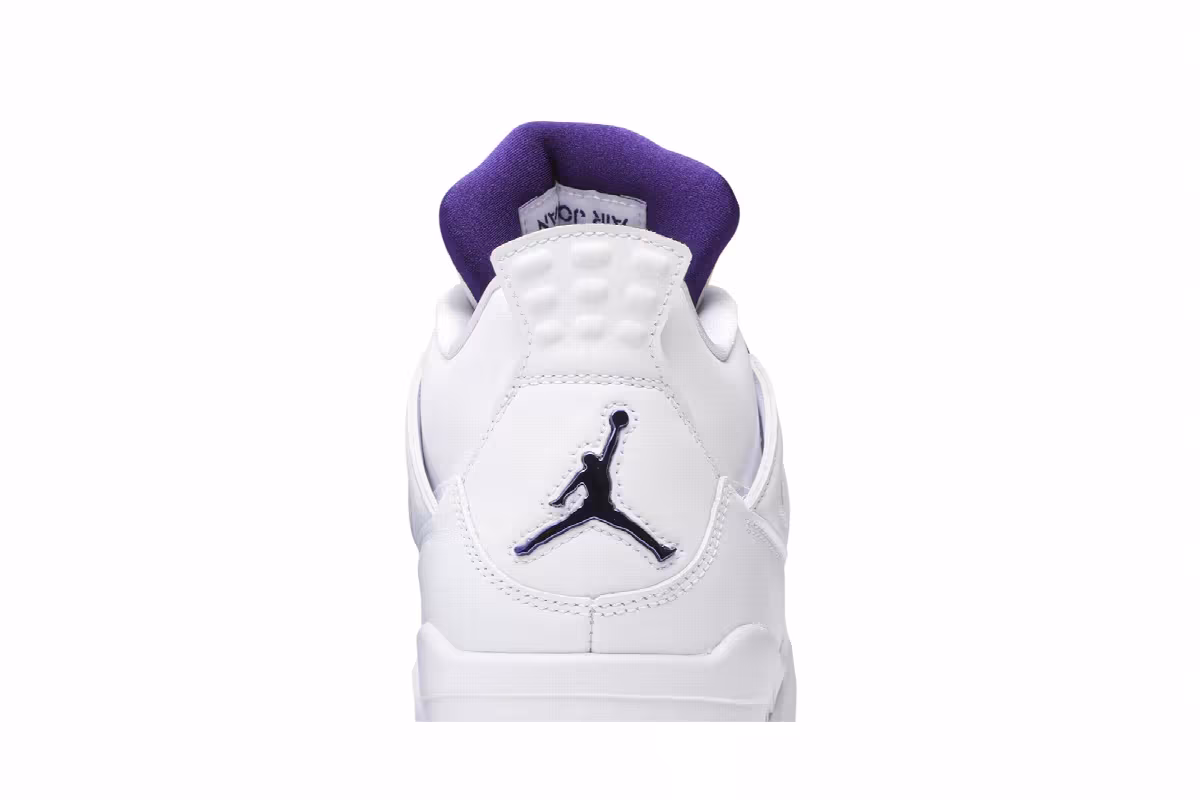 Air Jordan 4 Purple Metallic, view 8